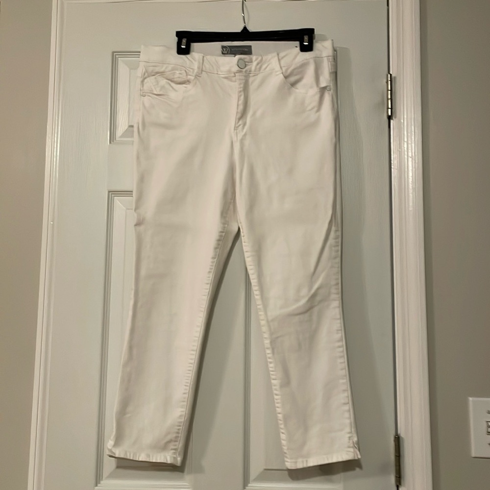 Wit & Wisdom. 'Ab'Solution Ankle Skimmer Jeans, size 10 Petite
